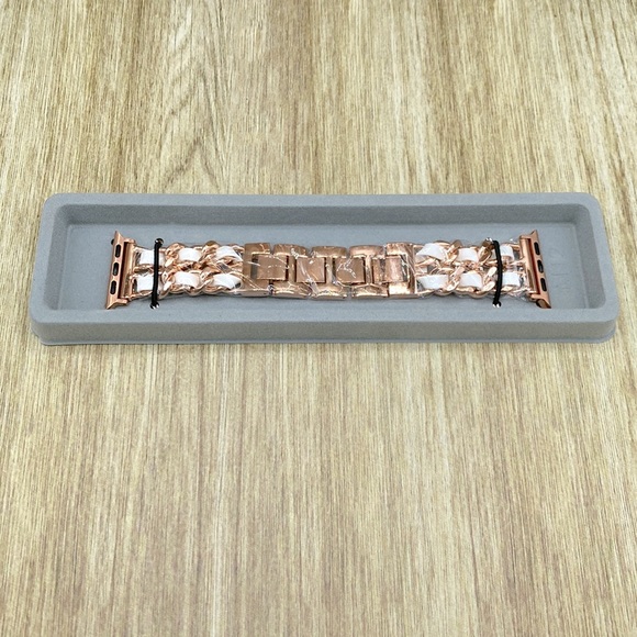 Chunky Chain Link Bracelet Watch Band For Apple Watch - Picture 5 of 11